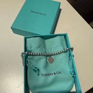 Tiffany & Co. Silver Beaded Bracelet